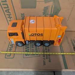 Bruder Orange Garbage Truck Toy