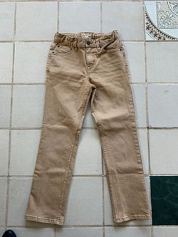 Boys tan jeans