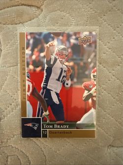 Tom Brady Upper Deck First Edition Football Card