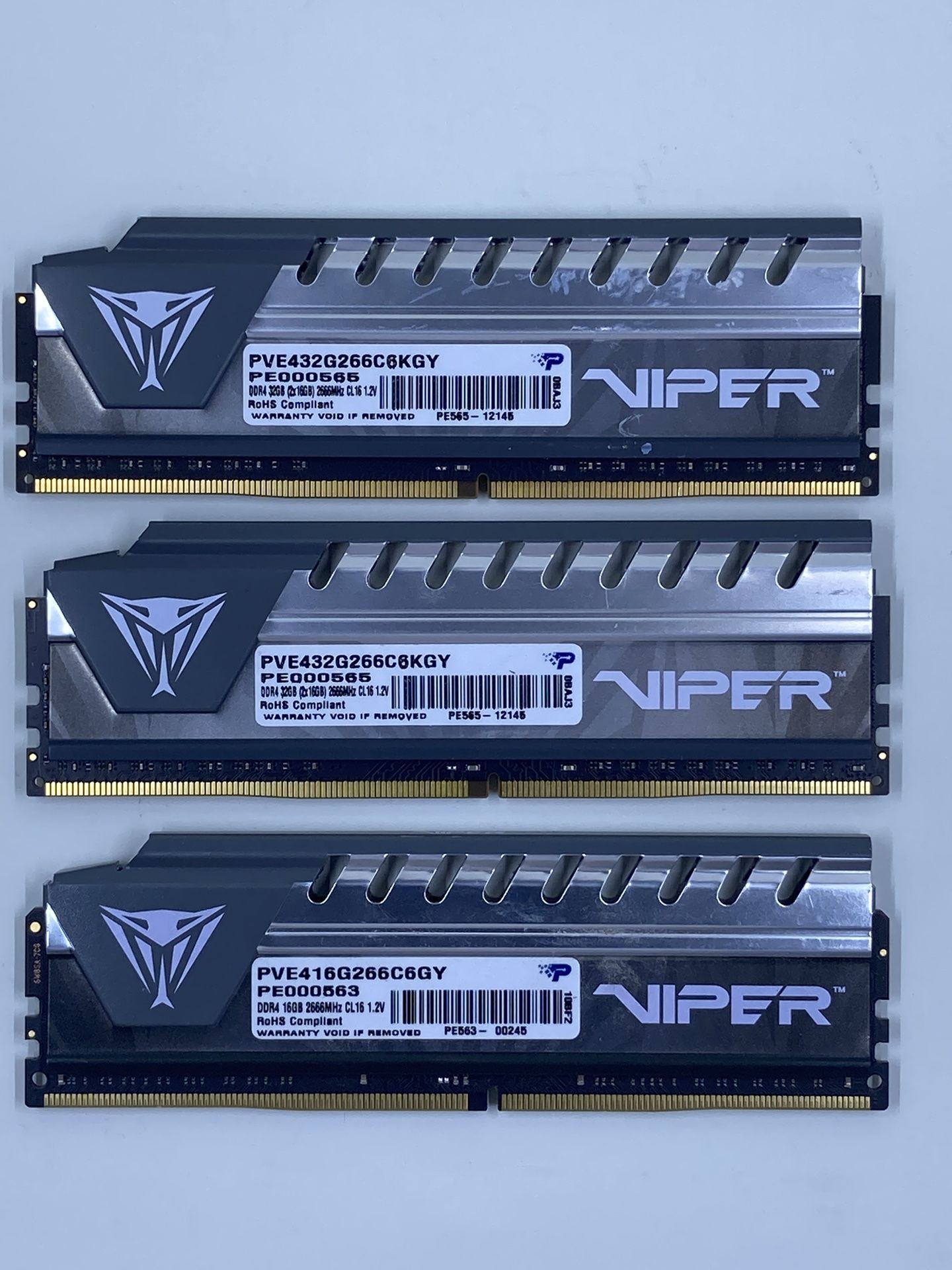 Patriot Viper Elite DDR4 32+16=48GB of RAM