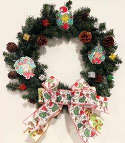 Grinch Wreath