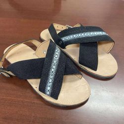 Huaraches de piel exotica original