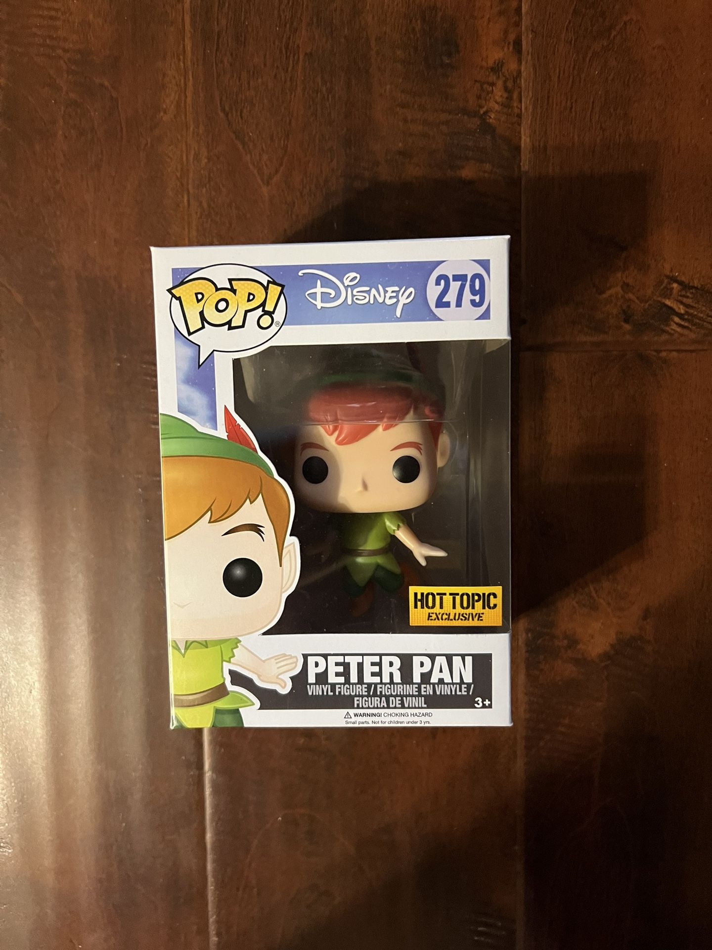 Funko Pop! Peter Pan #279 Disney Collection — Hot Topic Exclusive