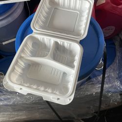 7 X 7 To Go Food Containers Plastic 