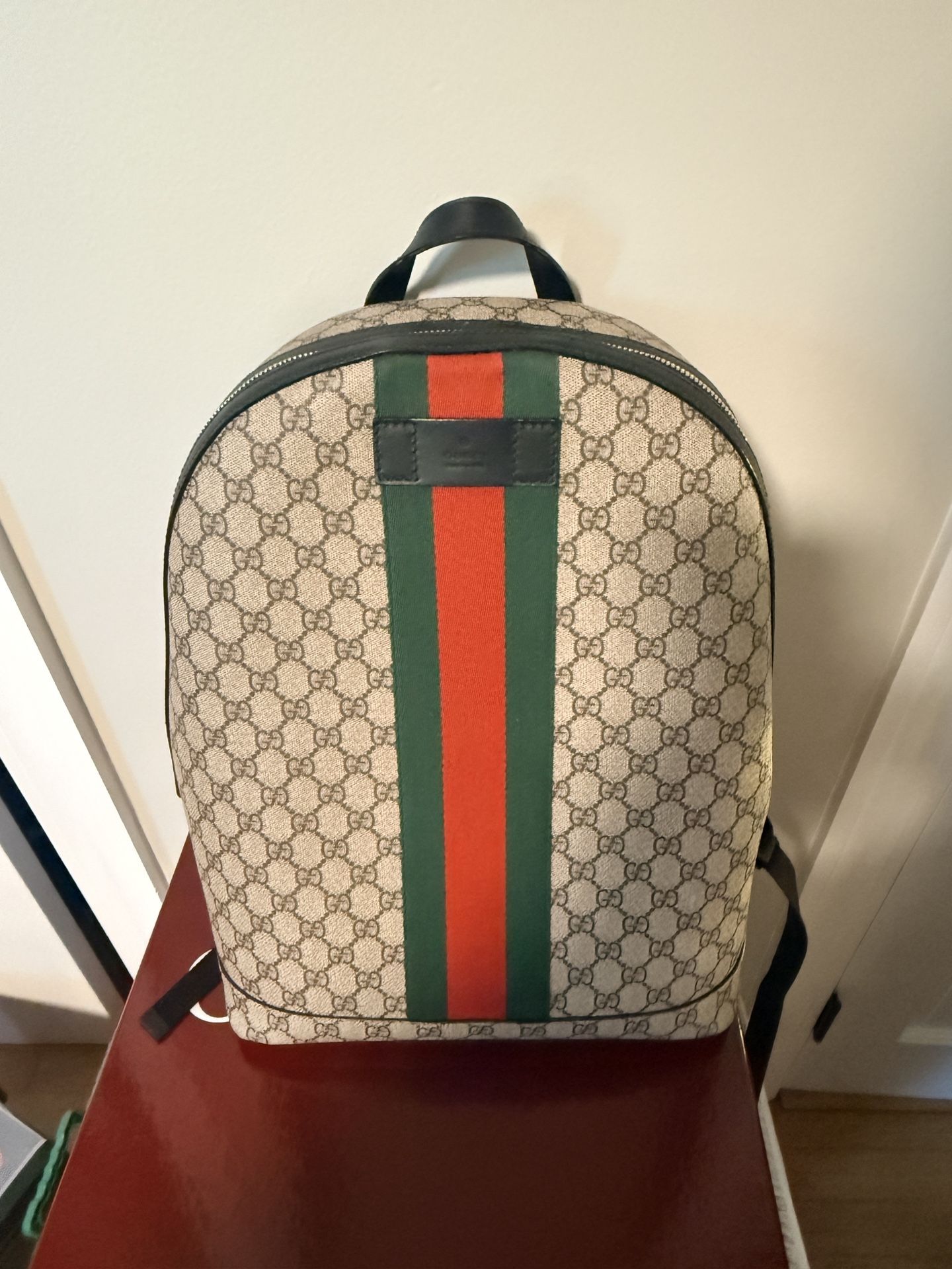Gucci GG Supreme Backpack (Used/excellent condition)