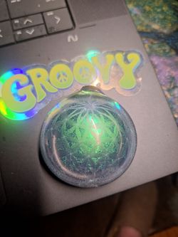 Custom glass pendant