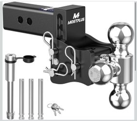Trailer Hitch Compatible with 2.5 Inch Receiver