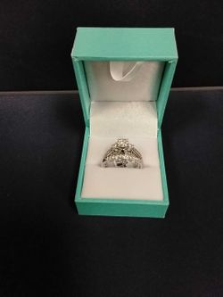 White Gold 14k (.585) 7.7 grams Size 9.5