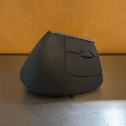 Logitech MX Vertical Wireless Mouse – Ergonomic Design Reduces Muscle Strain, Move Content Between 3 Windows and Apple Computers, Rechargeable, Graphi