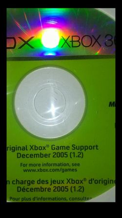 Game update for Xbox 360 2005