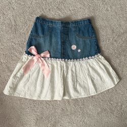 Girls Jeans Skirt Size 8Y