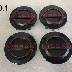 NISSAN Wheel Caps  63mm  four pieces  25$