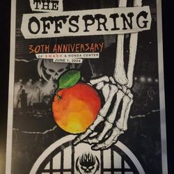 The Offspring Smash 30th Anniversary Poster 6/1 Honda Center
