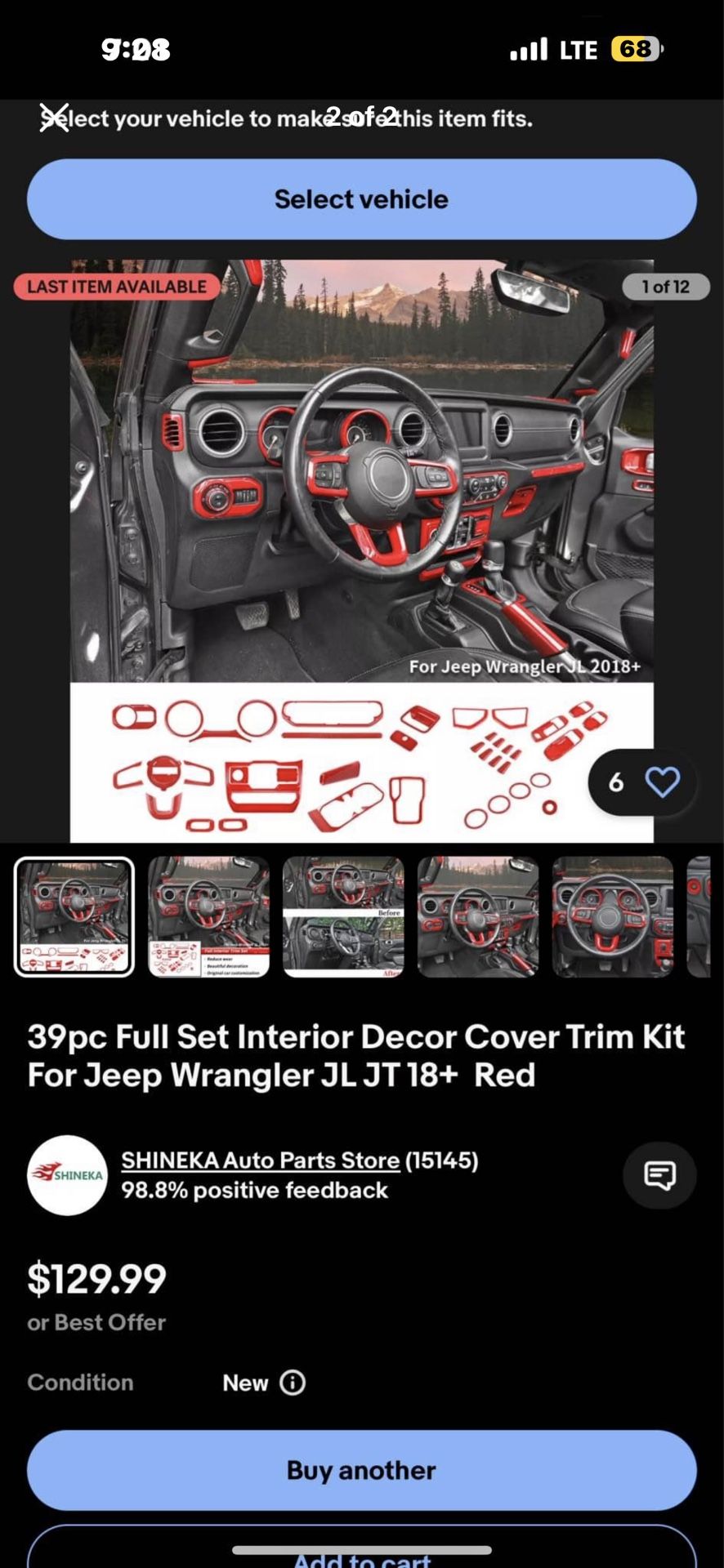Jeep Interior Kit