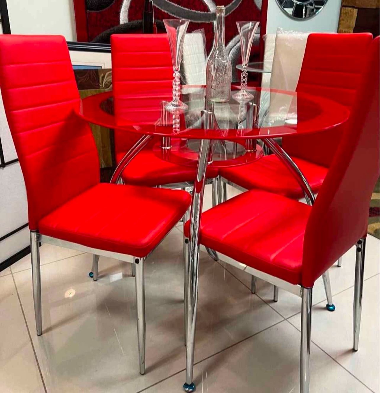 New 5pc Dining Set In Box 📦 Finance Available No Credit Needed