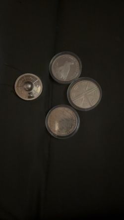 Silver pile