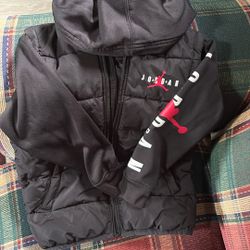 Black Jacket Size  M Or 5-6 Years 