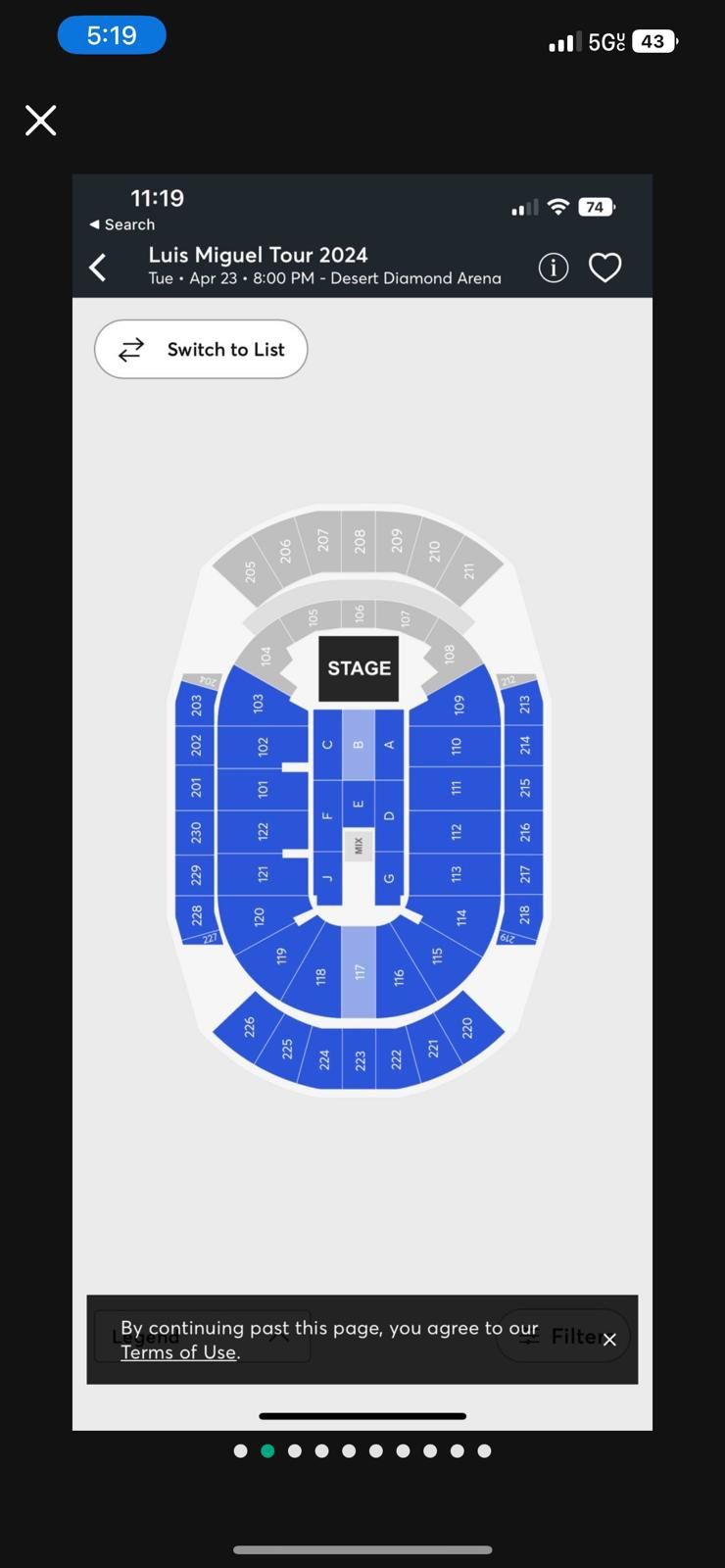 LUIS MIGUEL TICKETS