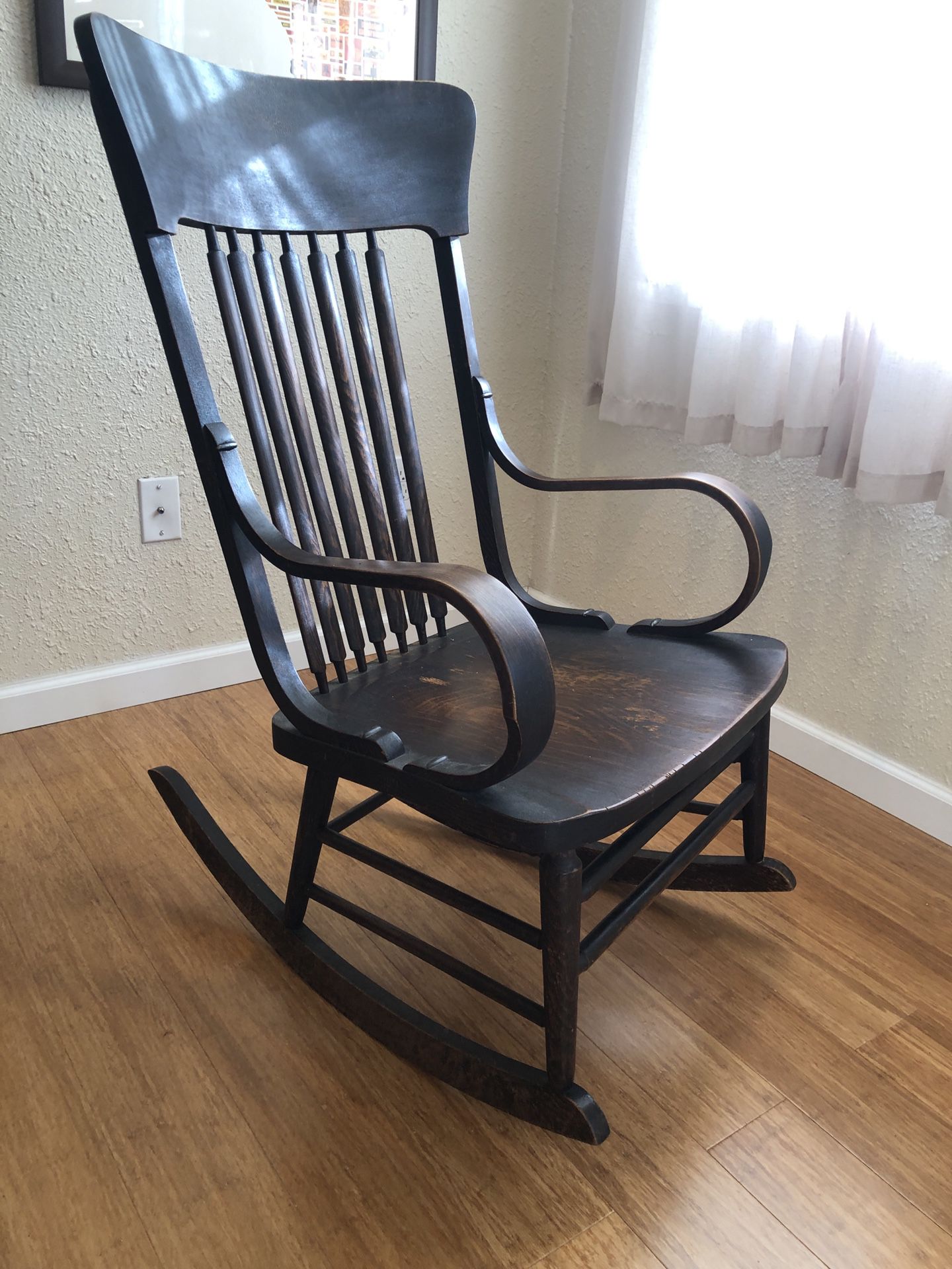 Antique Bent Wood Rocking Chairs