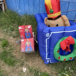 Xmas Pop Up Bear $100