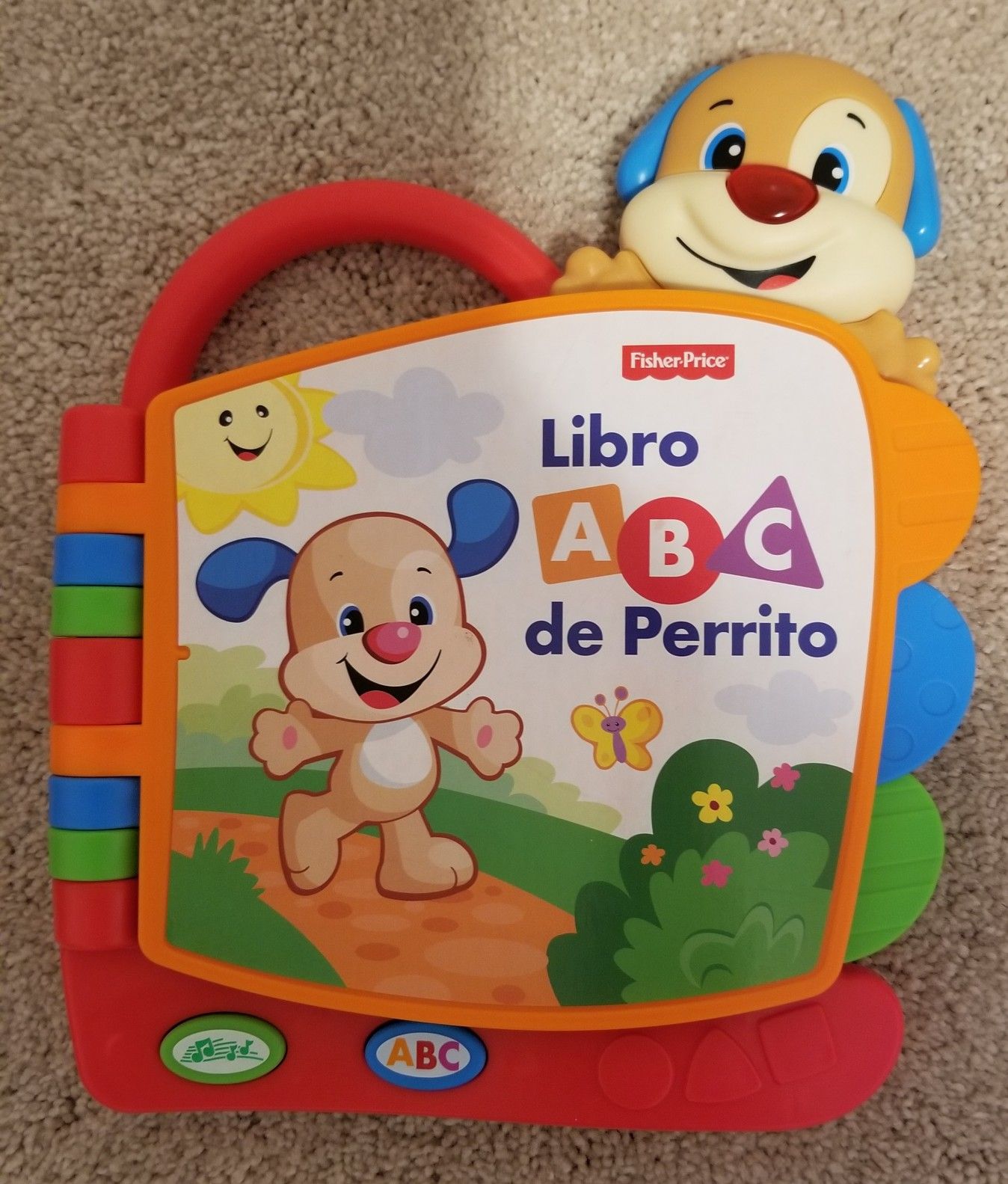 Toddler ABC Book - Spanish