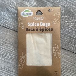 Biosmart reusable spice bags #reusable #sustainable #cooking