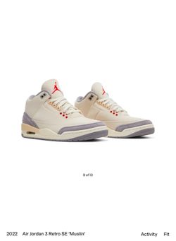 Jordan 3 “Muslin”
