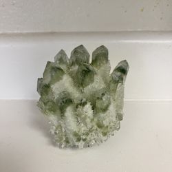 816g Natural green Quartz Cluster Quartz Crystal