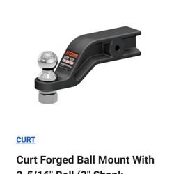 Curt Forged Ball Mount 