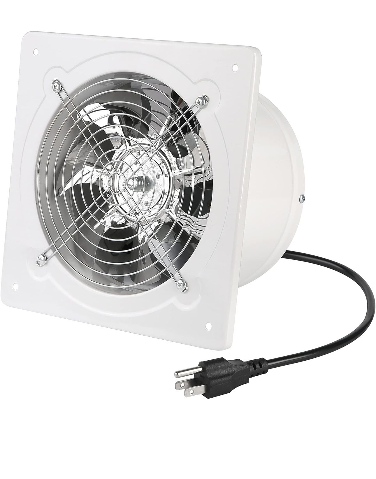 Smoke Fan with Power Cord for Kitchen,Bathroom,laundry room,Garage
