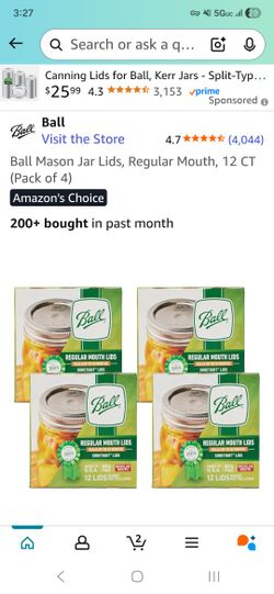 Ball Mason Jar Lids