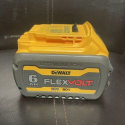 DEWALT FLEXVOLT 20V/60V MAX Lithium-Ion 6.0Ah Battery