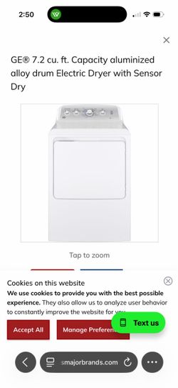GE-General Electric Washer and Dryer Ser