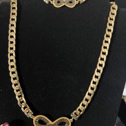 Jewellery Set Plated 21 K