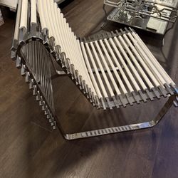 El Dorado Accent Chair In Silver