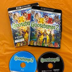 Goosebumps 2 4K HD BLU-RAY & Digital Movie