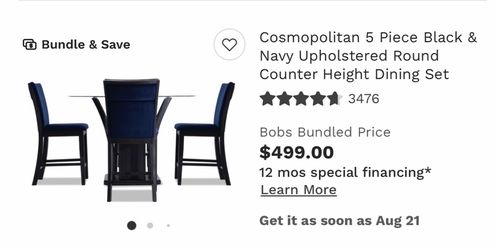 Study Glass dining room Table Set