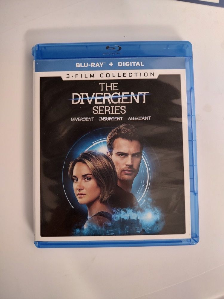 Divergent All 3 Movies Blue-Ray