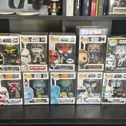Star Wars Funko Pop lot 