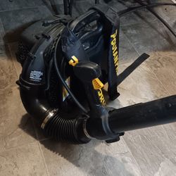 Poulan Pro PR46BT backpack leaf blower. 