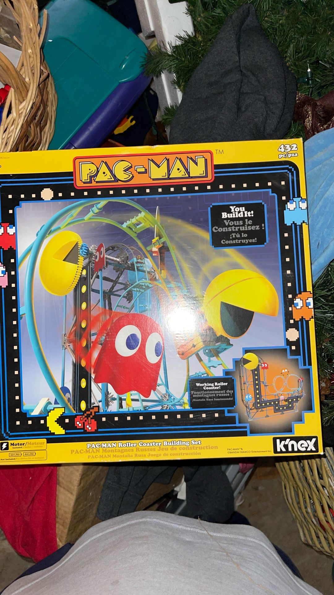Knex Motorized PAC Man Build Set