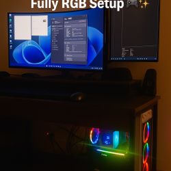 🔧 Ryzen 7 3700X + RTX 3070 Gaming PC – 32GB RAM – Fully RGB Setup 🎮✨