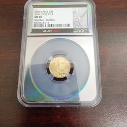 2009 Eagle G$5 Early Releases NGC MS70