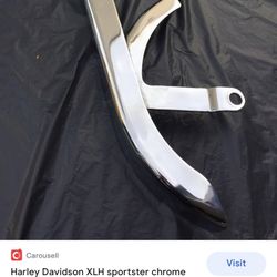 Chrome Upper Chain Guard For Harley Sportster 1200