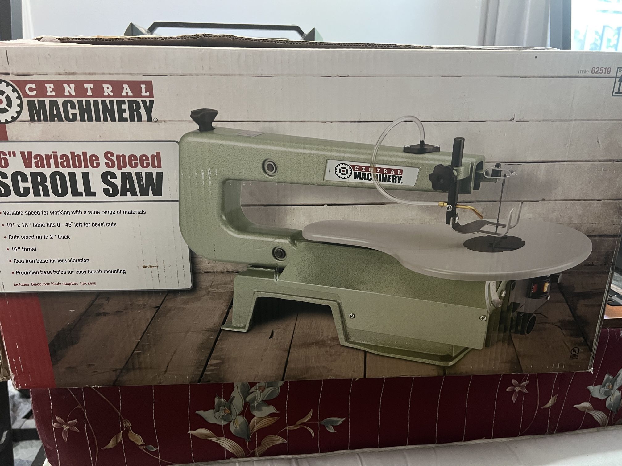 16” Variable Speed Scroll saw