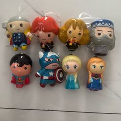 Harry Potter Super Hero Frozen Christmas Ornaments