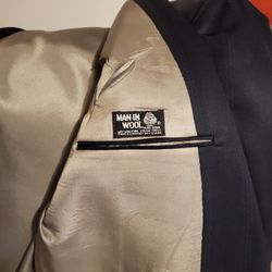 Men's Pin Stripe Suit