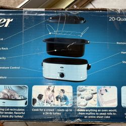 20 QT Self-basting Roaster Oven
