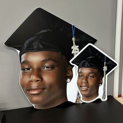 Graduation Big Head Cut Outs 
