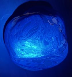 Natural 1663 gram blue green white amber stone